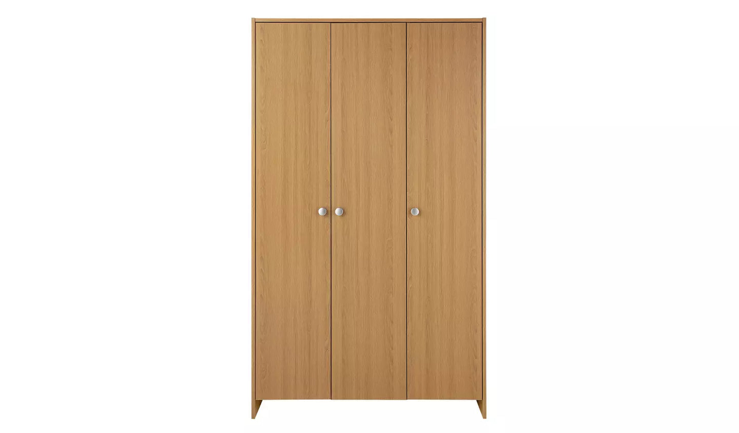 Seville 3 Door Wardrobe - Oak Effect
